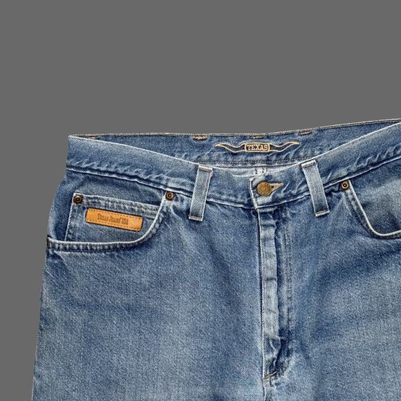 Texas Jeans Original Fit Made in USA Worn In Denim Mens Size 36 GUC - Picture 7 of 10